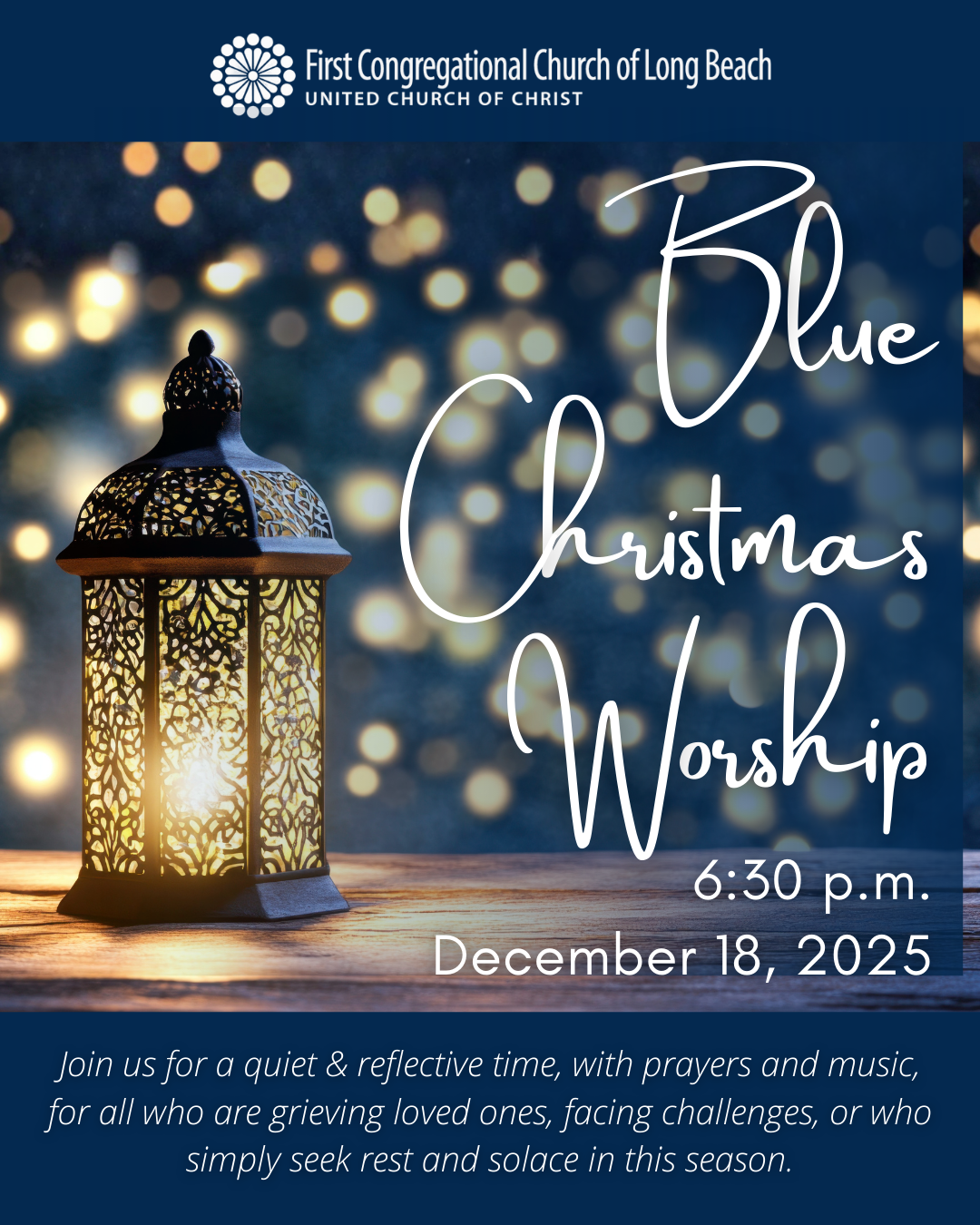 Blue Christmas Service