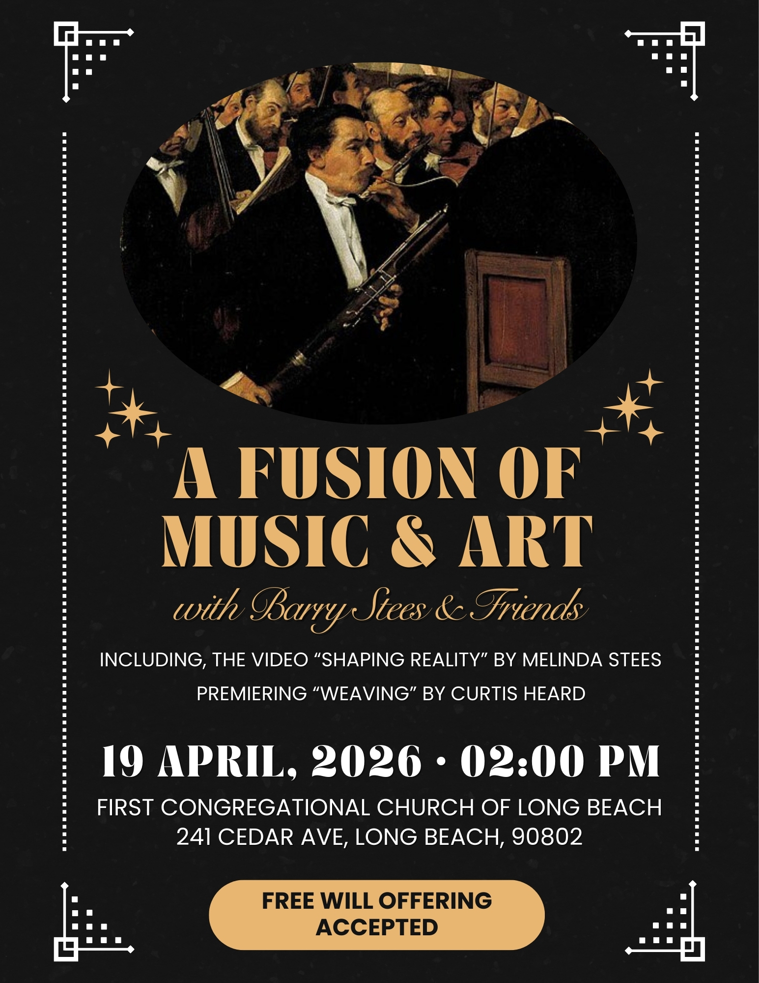 A Fusion of Music and Art with Barry Stees & Friends