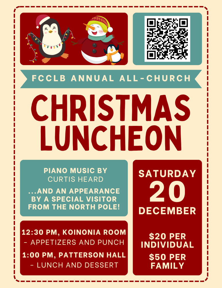 Annual All-Church Christmas Luncheon