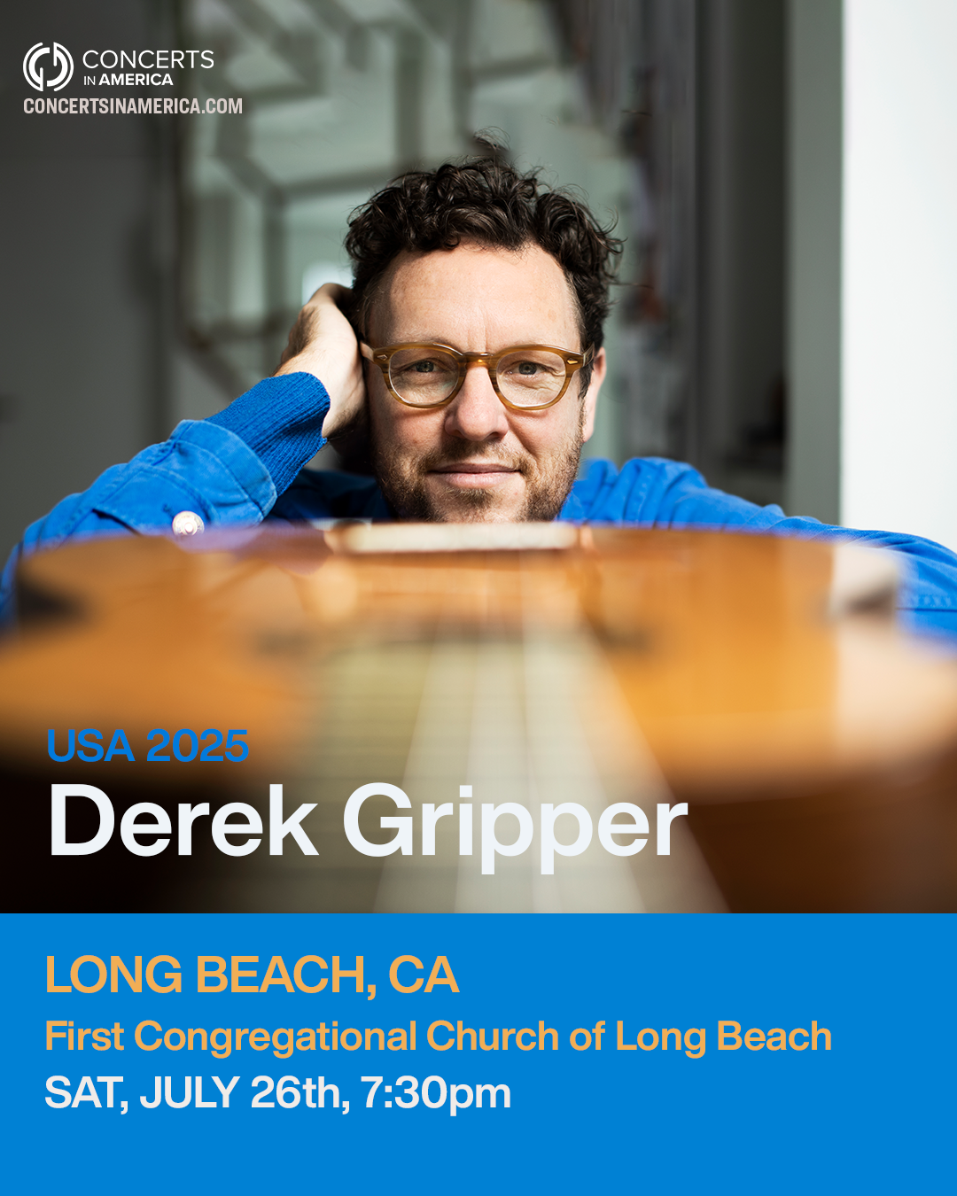 Concerts in America presents Derek Gripper